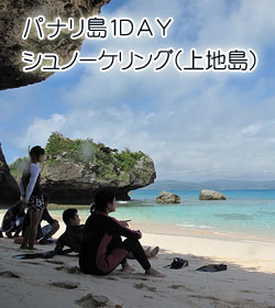 パナリ島1DAYシュノーケリング（上地島）