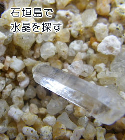 石垣島で水晶を探す