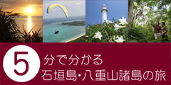 5分で分かる石垣島・八重山諸島の旅