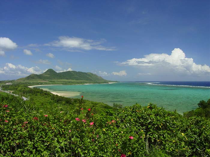 石垣島　玉取崎展望台からの景色