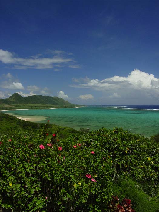 石垣島　玉取崎展望台からの景色